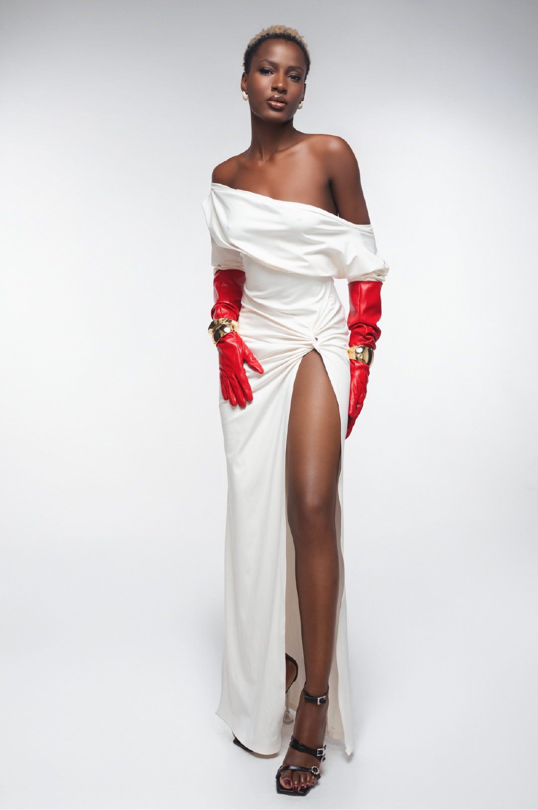 VESTIDO OFF SHOULDER BLANCO
