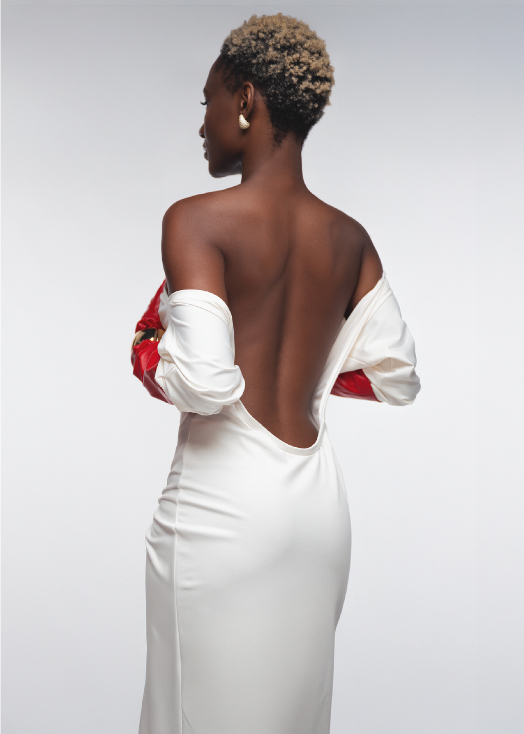 VESTIDO OFF SHOULDER BLANCO